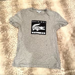 Vintage Grey Lacoste Graphic T-Shirt